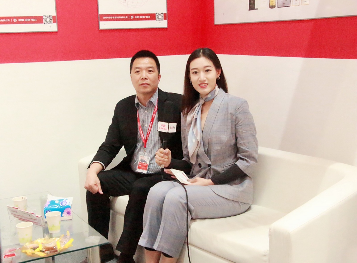 2019AMR北京汽保展，轩宇车鼎强势出击，引来媒体采访报道